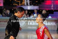 Justinas Duknauskas & Ekaterina Lapaeva at Kremlin Cup 2009