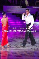 Justinas Duknauskas & Ekaterina Lapaeva at Kremlin Cup 2009