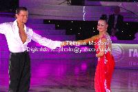 Justinas Duknauskas & Ekaterina Lapaeva at Kremlin Cup 2009
