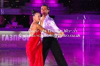 Justinas Duknauskas & Ekaterina Lapaeva at Kremlin Cup 2009