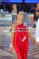 Justinas Duknauskas & Ekaterina Lapaeva at Kremlin Cup 2009