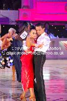 Justinas Duknauskas & Ekaterina Lapaeva at Kremlin Cup 2009