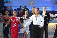 Justinas Duknauskas & Ekaterina Lapaeva at Kremlin Cup 2009