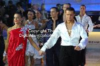 Justinas Duknauskas & Ekaterina Lapaeva at Kremlin Cup 2009