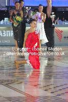 Justinas Duknauskas & Ekaterina Lapaeva at Kremlin Cup 2009