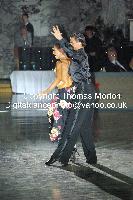 Justinas Duknauskas & Ekaterina Lapaeva at Kremlin Cup 2009