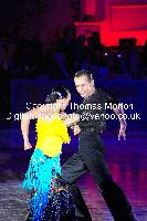 Slavik Kryklyvyy & Anna Melnikova-Duknauske at Kremlin Cup 2009