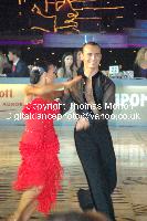 Slavik Kryklyvyy & Anna Melnikova-Duknauske at Kremlin Cup 2009