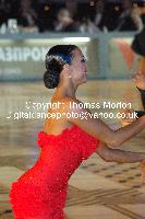 Slavik Kryklyvyy & Anna Melnikova-Duknauske at Kremlin Cup 2009