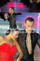 Slavik Kryklyvyy & Anna Melnikova-Duknauske at Kremlin Cup 2009