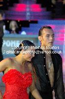 Slavik Kryklyvyy & Anna Melnikova-Duknauske at Kremlin Cup 2009