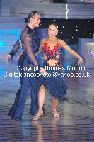 Slavik Kryklyvyy & Anna Melnikova-Duknauske at Kremlin Cup 2009