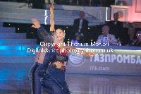 Slavik Kryklyvyy & Anna Melnikova-Duknauske at Kremlin Cup 2009