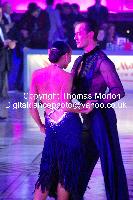 Slavik Kryklyvyy & Anna Melnikova-Duknauske at Kremlin Cup 2009