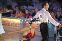 Slavik Kryklyvyy & Anna Melnikova-Duknauske at Kremlin Cup 2009