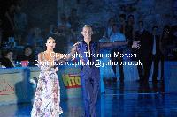 Slavik Kryklyvyy & Anna Melnikova-Duknauske at Kremlin Cup 2009
