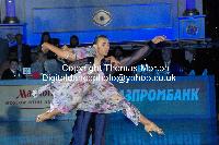 Slavik Kryklyvyy & Anna Melnikova-Duknauske at Kremlin Cup 2009