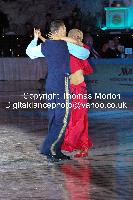 Gherman Mustuc & Iveta Lukosiute at Kremlin Cup 2009