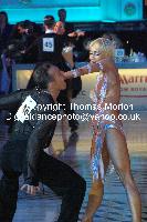Gherman Mustuc & Iveta Lukosiute at Kremlin Cup 2009