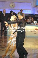 Gherman Mustuc & Iveta Lukosiute at Kremlin Cup 2009