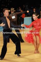 Artem Okharimenko & Maryna Steshenko at 