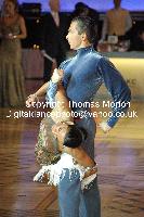 Aleksandr Skarlato & Yulia Lesokhina at Kremlin Cup 2009