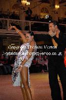 Arsen Kishishian & Yuliya Nikitenko at Blackpool Dance Festival 2009