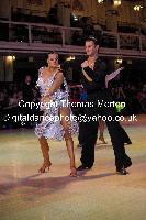Arsen Kishishian & Yuliya Nikitenko at Blackpool Dance Festival 2009