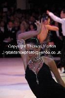 Alexander Berezine & Viktoria Rudkovskaya at Blackpool Dance Festival 2009