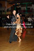 Anton Karpov & Khrystyna Moshenskaya at Dutch Open 2009