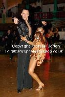 Anton Karpov & Khrystyna Moshenskaya at Dutch Open 2009