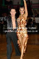 Anton Karpov & Khrystyna Moshenskaya at Dutch Open 2009
