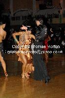 Anton Karpov & Khrystyna Moshenskaya at Dutch Open 2009