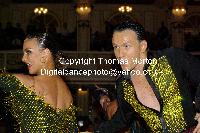 Markus Homm & Ksenia Kasper at WDC World Professional Latin Championships