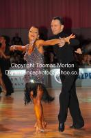 Markus Homm & Ksenia Kasper at WDC Professional European Latin Championships