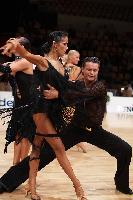 Justinas Duknauskas & Karina Eremian at 
