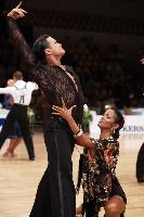 Justinas Duknauskas & Karina Eremian at 