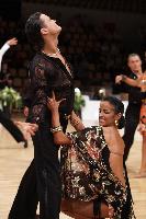 Justinas Duknauskas & Karina Eremian at 