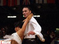 Stefano Di Filippo & Anna Melnikova-Duknauske at IDSF World Latin Championships