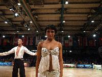 Stefano Di Filippo & Anna Melnikova-Duknauske at IDSF World Latin Championships