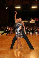 Evgeniy Imrekov & Elizaveta Divak at German Open 2007
