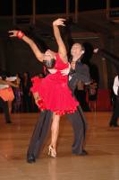Sante Mandolini & Victoria Martin at UK Open 2005