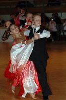 Marius Bodiul & Catalina Cristian at Latvia Open 2007
