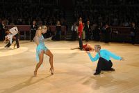Klaus Kongsdal & Victoria Franova at International Championships 2005