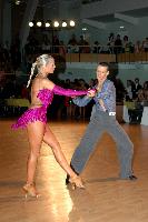 Yvo Eussen & Elisabeth Novotny at Latvia Open 2007