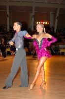 Yvo Eussen & Elisabeth Novotny at Latvia Open 2007