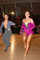 Yvo Eussen & Elisabeth Novotny at Latvia Open 2007