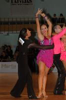 Edgars Jekabsons & Aleksandra Povare at Latvia Open 2007