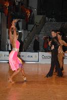 Peter Majzelj & Maja Gersak at World Masters 2007
