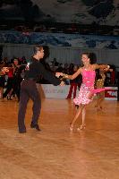 Peter Majzelj & Maja Gersak at World Masters 2007